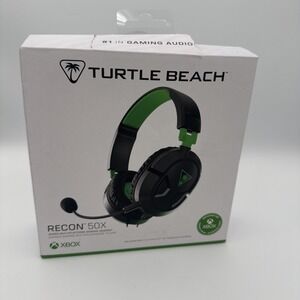 Turtle Beach Recon 50X Xbox Wired Headset Black/Green
